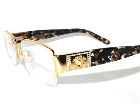 gold frame versace shades|versace gold frame eyeglasses.